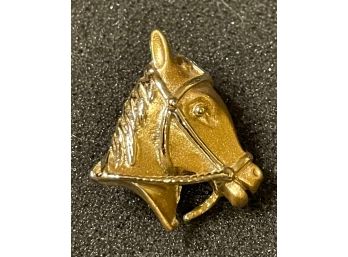 Vintage Goldtoned Horse Pin