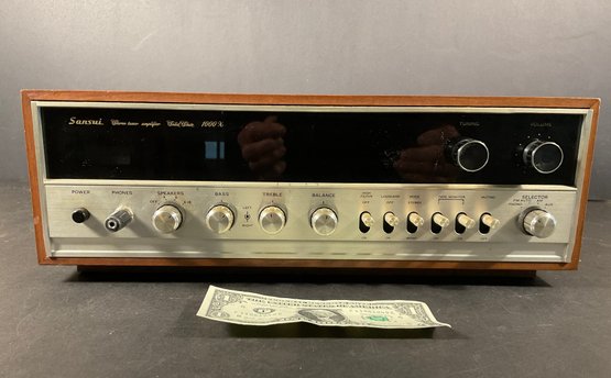 Vintage Sansui Stereo Tuner Amplifier 1000X