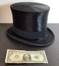 19th Century Beaver Hat By Crandor Of London With Original Leather Box