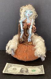 One Of A Kind Art Doll Safferille Magic Faun & Art Pumpkin By Kaeries  Faeries