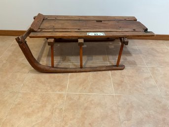 Primative Hand Made Antique Work Sled