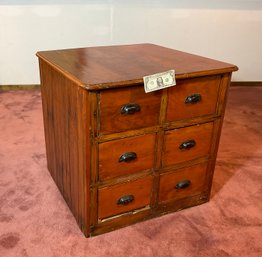 Antique Pine Country Store Counter/ Kitchen Island