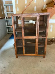 Antique Oak & Chestnut Pie Safe