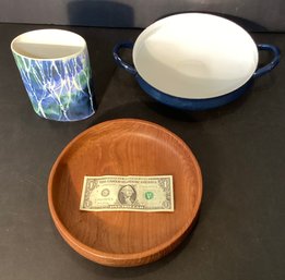 3 Vintage Mid Century  Decorative Items For Your Home