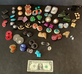 Vintage Costume Jewelry Lot # 9: 72 Pieces Group