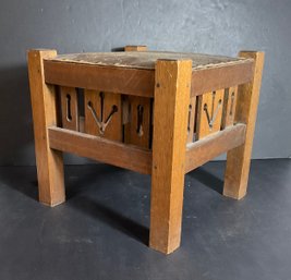 Original Arts & Crafts Mission Stool