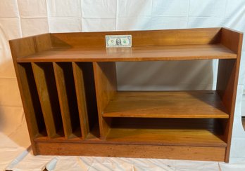 Teak Record Stereo Cabinet