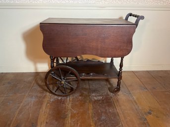 Walnut Tea Cart