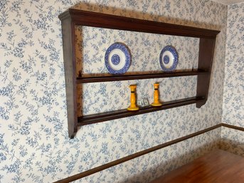 Antique 19th Century Pine Hanging Shelf