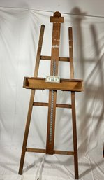 Vintage Full Size Adjustable Artist Easel