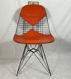 Original Herman Miller Bakini Chair With Eiffel Wire Base