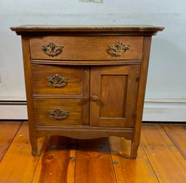 Victorian Oak Wash Stand