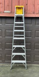 Like New Werner Aluminum 8 Stepladder