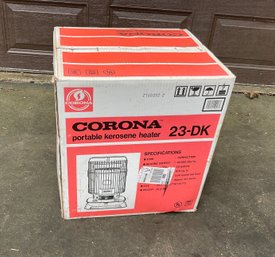 New Corona 23-dK Portable Kerosene Heater