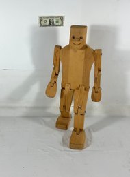 Large Articulated Wood Man