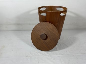 Mid Century International Design Group IDG Teak Ice Bucket