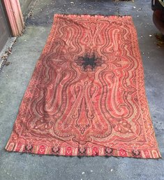 122 X 58 Antique Paisley Shawl