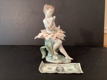 Retired Lladro Secrets Of The Forest Figurine