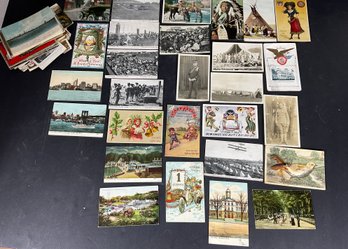 Lot Of Unsorted And Unpicked Post Cards