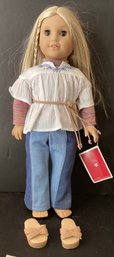 American   Girl  Doll Be Forever Julie  With Blonde Hair And Brown Eyes Retired In 2007