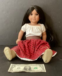 American  Girl Retired Doll Josefina With Raven Black Hair And Brown Eyes