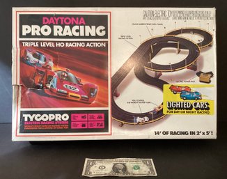 Daytona Pro Racing Set Never Used In Original Box.