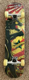 Vintage Kryptonics Skateboard Leopard Design