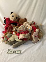 12  Well Loved Onstage Stuffed  Toys For You