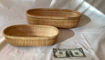 Pair Ting Tan Elegant Serving Baskets Branded B