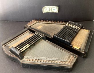 2 Vintage Auto Harps Without Cases