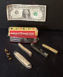 6 Antique/ Vintage Pocket Knives