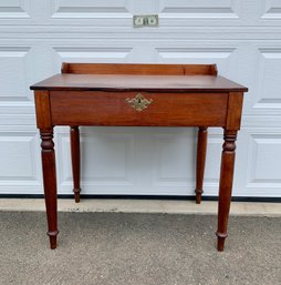 Antique American Walnut Accountants / School Masters Desk