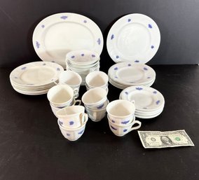 50  Pieces Of  Chelsea Porcelain Dinnerware