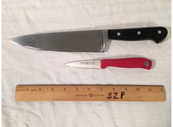 Lot Of Two Wusthof Kitchen Knives (4582, 4023)