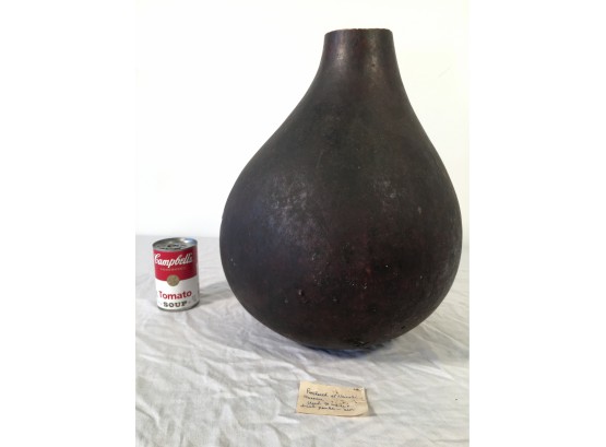 Vintage African Gourd Vessel