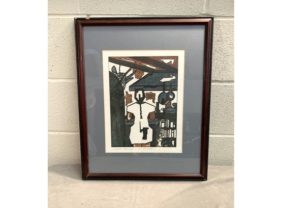 Vintage Abstract Print C. Lowell 182/500