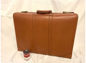 Vintage Leather Weekender Suit Case Great Condition