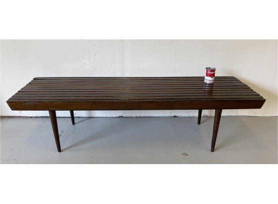 5’ FT George Nelson Style Slat Bench