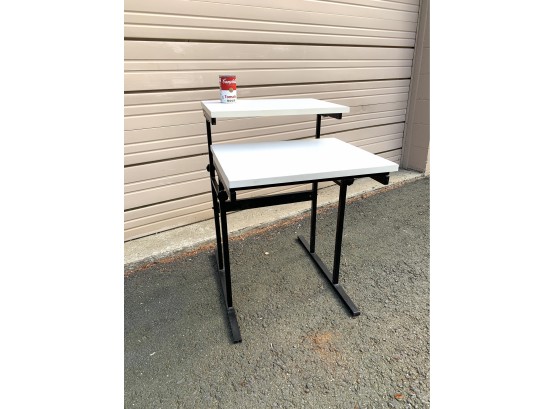 Mid Century RABAMI ApS Adjustable Computer Desk With Pull Out