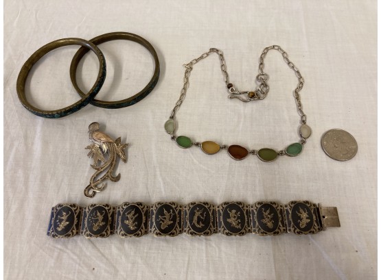 Signed Sterling Jewelry Lot