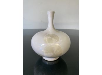 2005 Paul Lorber Crystalline Vase Studio Art Pottery
