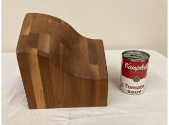 Modernist Free Form Cherry Bookends
