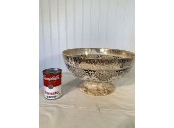 Royal Doulton Burslem Large Porcelain Pedestal Punch Bowl