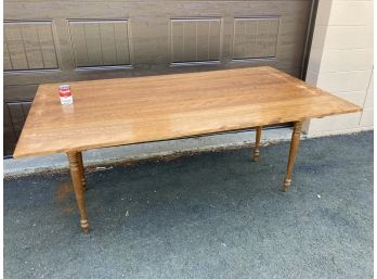 Vintage Maple 6’ Drop Leaf Table Country Style