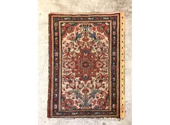 36” X 24' Semi-Antique Oriental Carpet