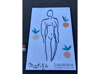 1985 Matisse Louisiana Poster