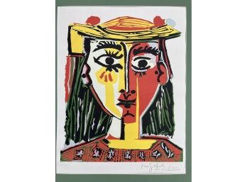 Pablo Picasso Queen Of Hearts Poster