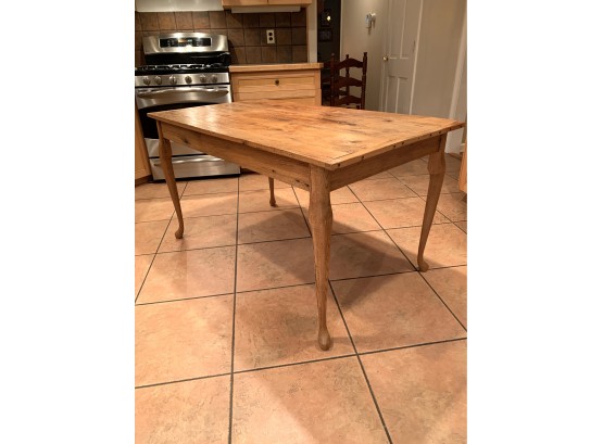 Vintage Oak Farm Style Table