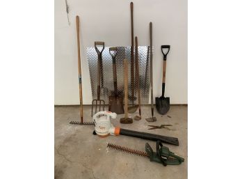 Lot Of Yard Tools