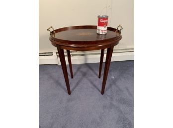 Vintage Councill Craftsman Mahogany Oval Side Table